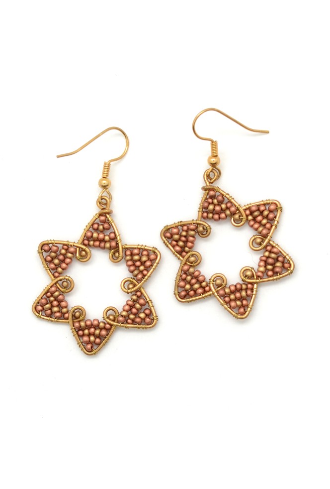 Six point deals star earrings